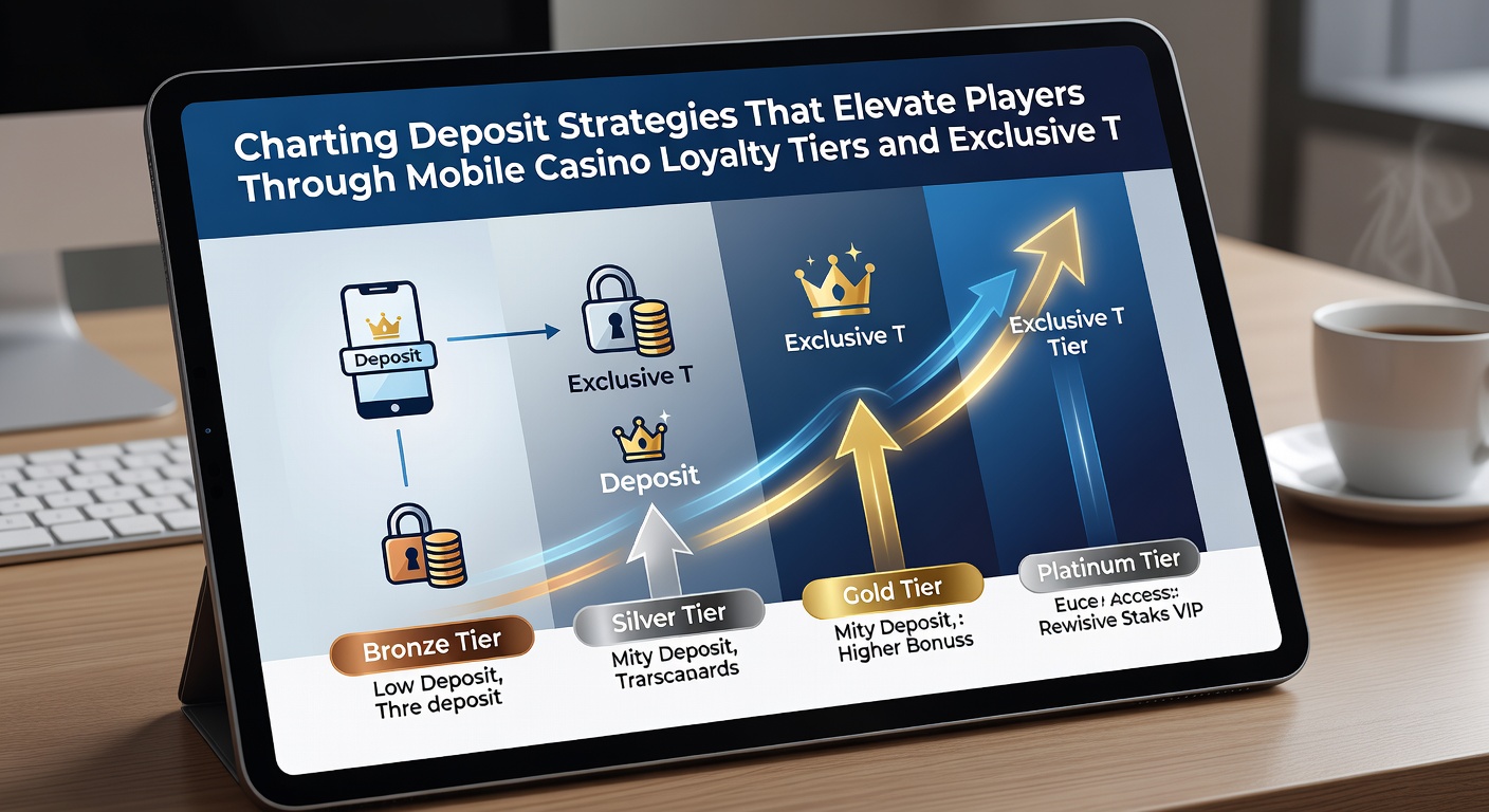 VIP mobile casino table area with exclusive dealer setup and loyalty tier indicators