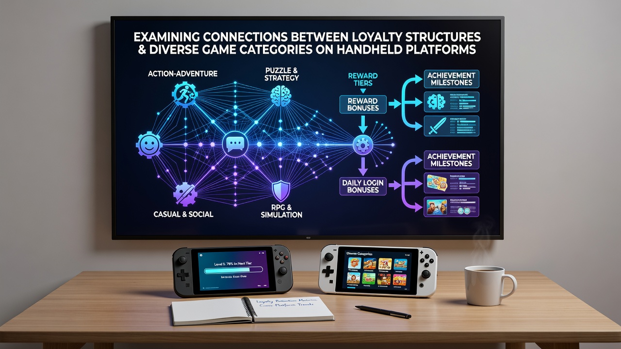 Mobile device displaying various casino game categories alongside loyalty reward indicators on screen