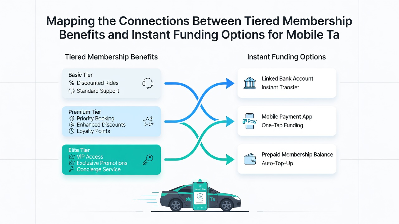 Infographic illustrating connections between loyalty tiers, instant deposit speeds, and mobile blackjack or roulette sessions
