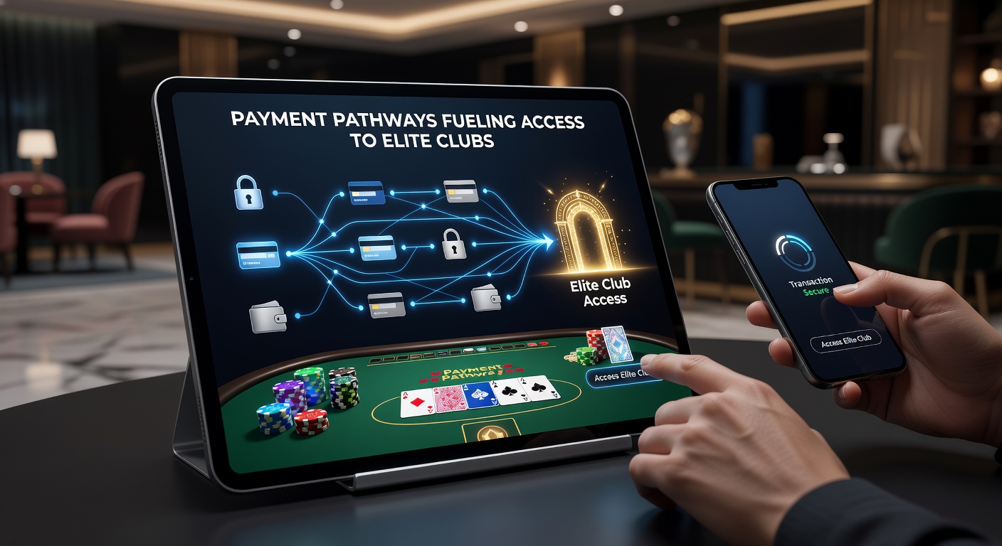 VIP table game lounge on mobile with payment confirmation overlay