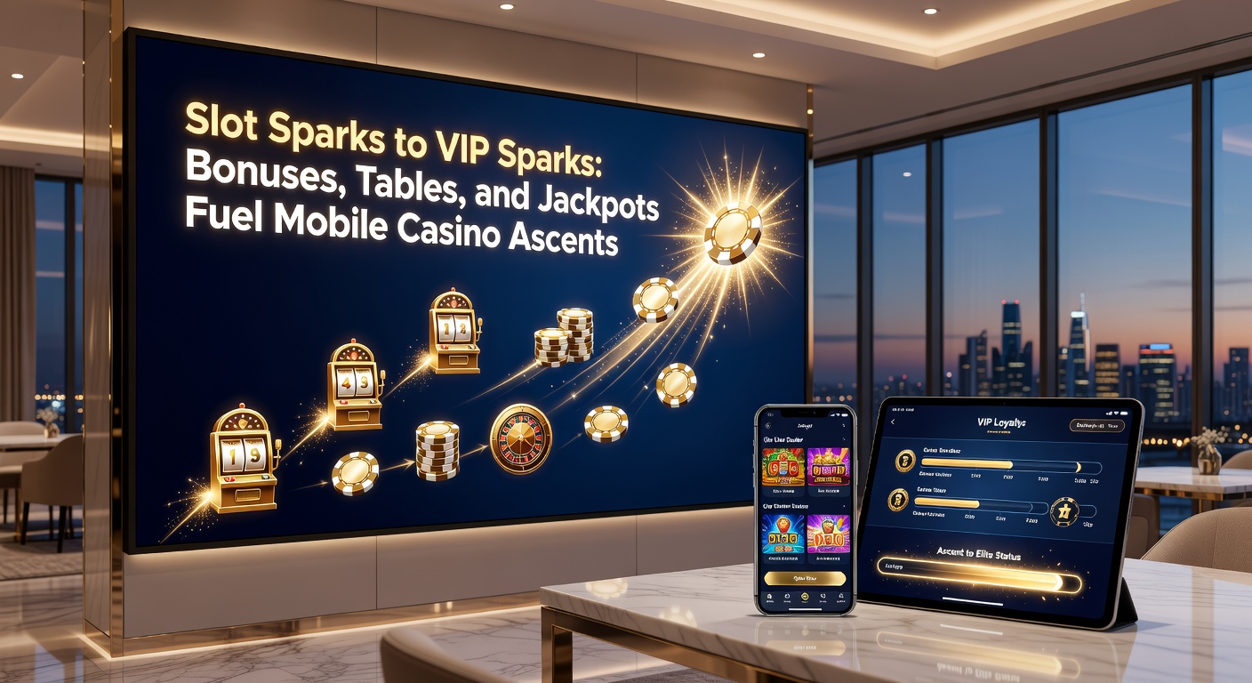 Live dealer blackjack table on a mobile screen with chips stacked high and VIP invitation popup, capturing the shift from slots to strategic table play