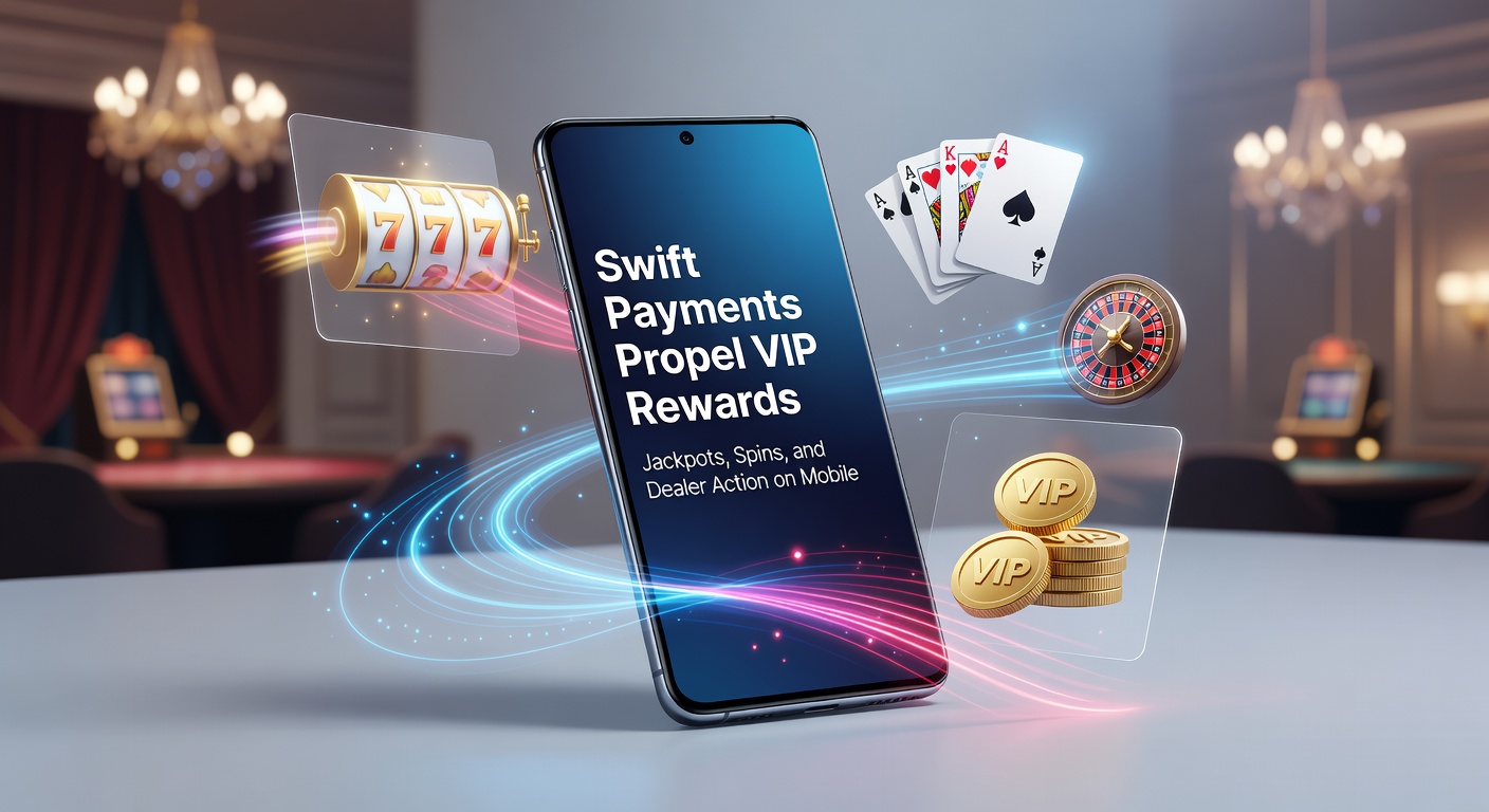 Vibrant mobile casino interface showing swift payment confirmation alongside spinning reels and live dealer table